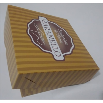 Caixas personalizadas para doces finos